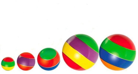 Купить Мячи резиновые (комплект из 5 мячей различного диаметра) в Кохме 