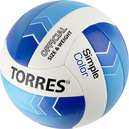 Купить Мяч волейбольный Torres Simple Color любительский р.5 в Кохме 